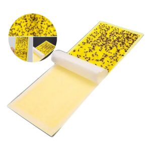 Trampas Adhesivas Amarillas 10u — Mosquitas y Plagas Voladoras