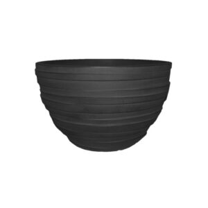 Macetero Bowl Escalonado 60 Negro