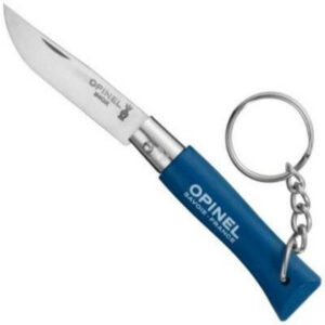 Cuchillo Llavero Opinel N°4 Azul — Plegable Compacto, Siempre a Mano