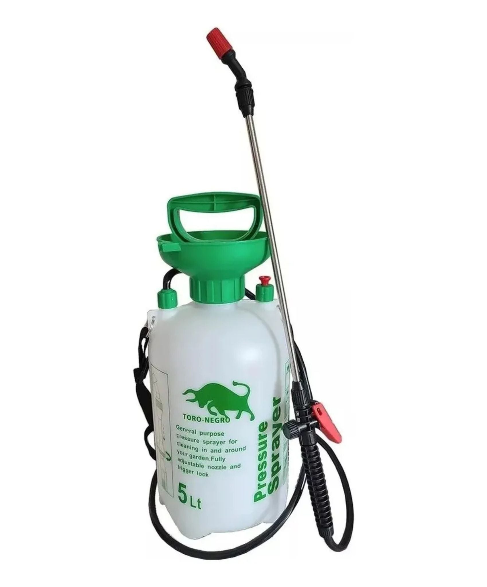 Pulverizador Manual 5L — Fumigador a Presión para Jardín y Huerto