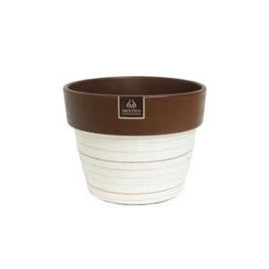 Maceta Boca Ancha Ceramica Greta 15cm