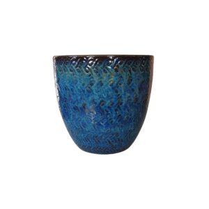 Macetero Woolly 23 Azul Pacifico