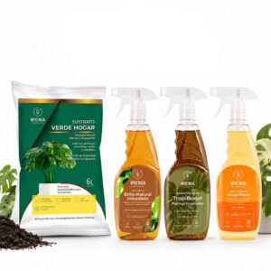 Pack Interior Premium Whenua | Sustrato Interior + Koru Shine + Tropiboost + Jabón Potásico
