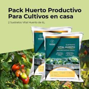 Pack Huerto Productivo — Sustrato Especial para Cultivos en Casa