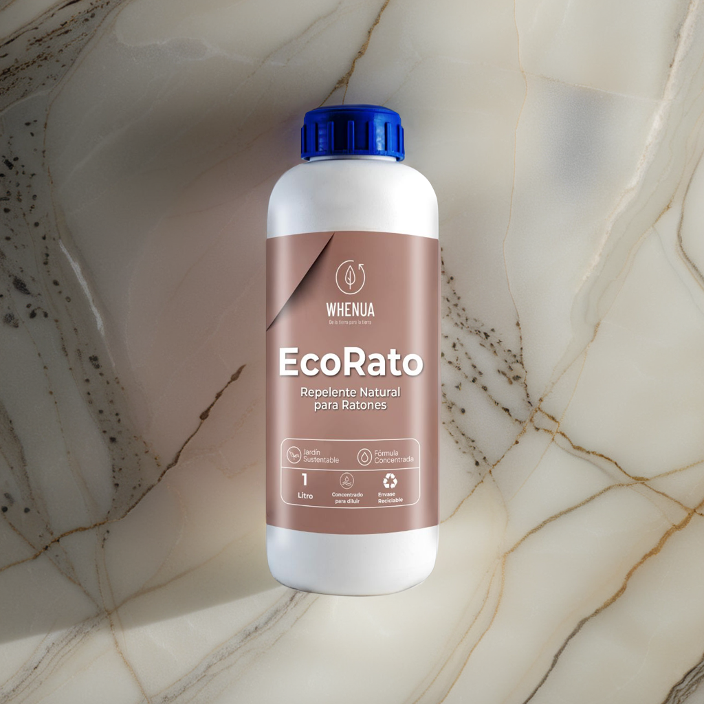 EcoRato — Repelente Natural para Ratones 1L — Seguro para Mascotas, Plantas y Familia
