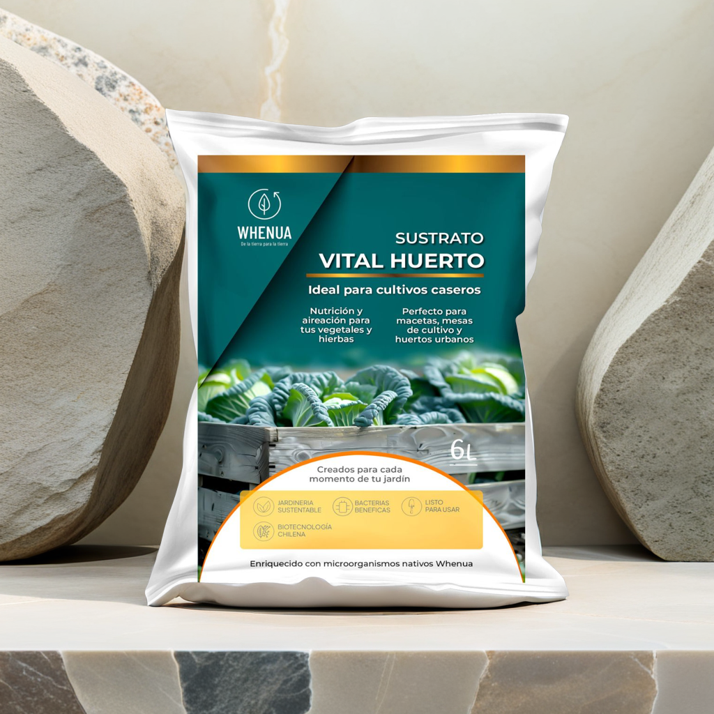Sustrato para Huerto 6L — Whenua Vital Huerto