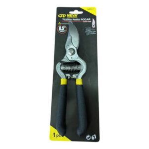 Tijera de Podar Profesional 8.5” | Corte Preciso para Plantas, Huerto y Jardín