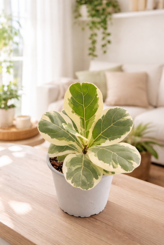 Ficus Lyrata Variegado